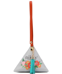 Nikky By Nicole Lee Triangle Pouch NK21003 FUN BEGINS